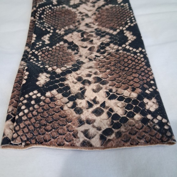 Commando Perfect Control Faux Leather Compression High Rise Leggings Snake Sz L - Picture 10 of 10